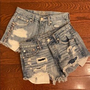 American Eagle Fesitval High-Rise Shorts 2 FOR 1!!